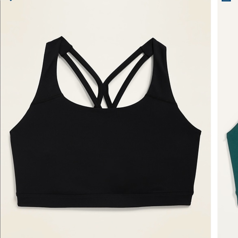 Medium Support Strappy Plus Size Sports Bra Go-Dry